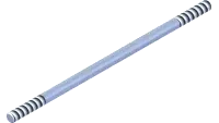 42.0593 Rod, Thread 5/16-24 x 7-3/4 RH/LH