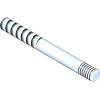 42.0595 Rod, 1/4-20 x 2-1/2 OAL, Stainless