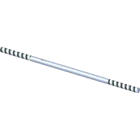 42.0604 Rod, Thread 3/8-24 X 11.50" RH/LH ZP