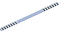 42.0605 Rod, Thread 1/4-28 x 6.50 RH/LH