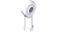43.005-1 Rod End, 5/16-24LH ZP Val CTR