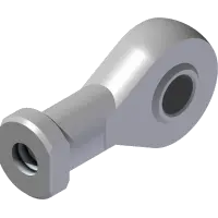 43.006L Rod End, 3/8 Spherical LH Thrd