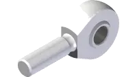 43.006M Rod End, 3/8 Spherical