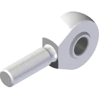 43.006M Rod End, 3/8 Spherical