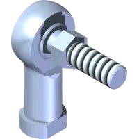 43.006S Rod End, 3/8 Spherical w/Stud