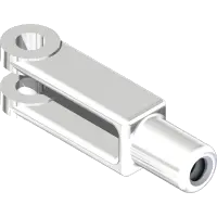 43.C04 Clevis End, 1/4-20