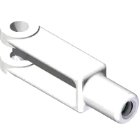 43.C04-28 Clevis End, 1/4-28