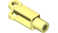 43.C08-1R Clevis End, 1/2-20 RH Thread
