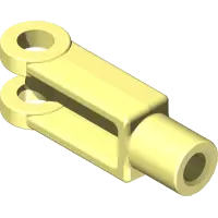 43.C08-1R Clevis End, 1/2-20 RH Thread