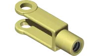 43.C08-1R-B Clevis End, 1/2-20 RH Mod ZPx