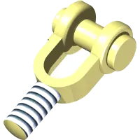 43.C10 Clevis End, 5/8 SAE
