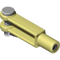 43.C10-32-1 Clevis End, Kit- #10-32 3/16