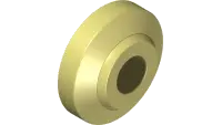 43.SB10F Swivel Ball, 5/8" X 2"