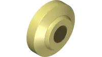 43.SB10F-200 Swivel Ball, 5/8" X 2"