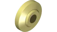 43.SB10F-225B Swivel Ball, 5/8" X 2-1/4" HD