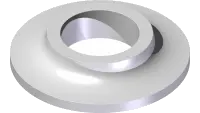 43.SP10WS Spacer. Rod End 5/8" Washer Style