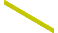 44.0206 Cutting Edge, Poly 1 x 6 x 72L