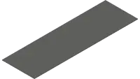 44.0235 Flex Tread, Left Foot Plate