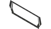 44.0269 Window, Rear Lower Canvas