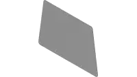 44.0307 Window, Rear 3/16