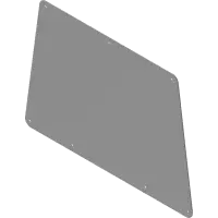 44.0307 Window, Rear 3/16