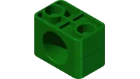 44.0320 Clamp, Hyd Hose 25.4mm ID 1 Cavity (Set of 2)
