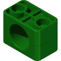 44.0320 Clamp, Hyd Hose 25.4mm ID 1 Cavity (Set of 2)