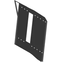 44.0325 Canvas, Pleated Left