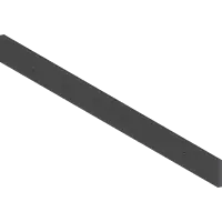 44.0401 Cutting Edge, Poly 1 x 6 x 54"