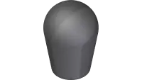 47.0001 Knob, Sm. #80 3/8-16 Thread