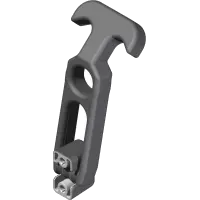 47.0127 Latch, Rubber Draw T-Handle