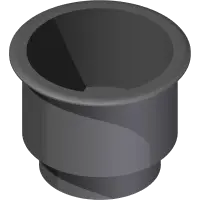 47.0185 Holder, Cup 3.586 OD x3-1/4 DP