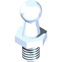 47.0225 Stud, Ball 10MM 5/16-18 Thread
