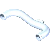 47.0292 Tube, Lower Rad. w/Heater Port