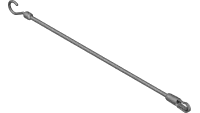 47.0320 Strap, 22.5" Oal Poly Bungee