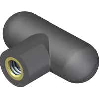 47.0330 Knob, Bar 2-1/4 x 3/8-16