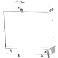 47.0342 Radiator, LH Kubota