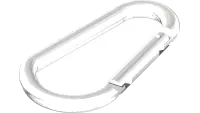 47.0365 Carabiner, 1/4" 316SS