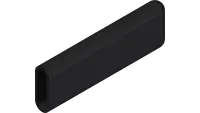 47.0377 Grip, Handle Blk Foam 4-3/4 L