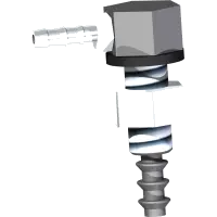 47.0402 Fitting, Bulkhead 90 Deg