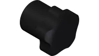 47.0438 Knob, 5 Lobe 1/4-20 Black PP