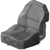 47.0489 Seat, Deluxe High Back