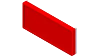 47.0521 Reflector, Rec. 3.21" x 1.45"