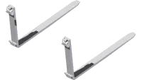 47.0536 Forks Pair, 1"x3"x36"
