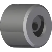 50.0194 Roller, End 5" Dia x 4" Long