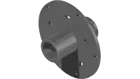 53.0122 Hub, 5 Tine Rotor