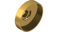 53.0134 Drum, 6" Brake - w/Taper Hub