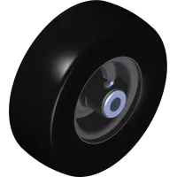 53.0215 Wheel, Asm 9 x 3.5 x 4 Flatfree