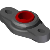 55.0081 Bearing, Flange Igus 5/8"