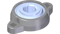 55.FB16012-H Bearing, Flange 3/4" Hex